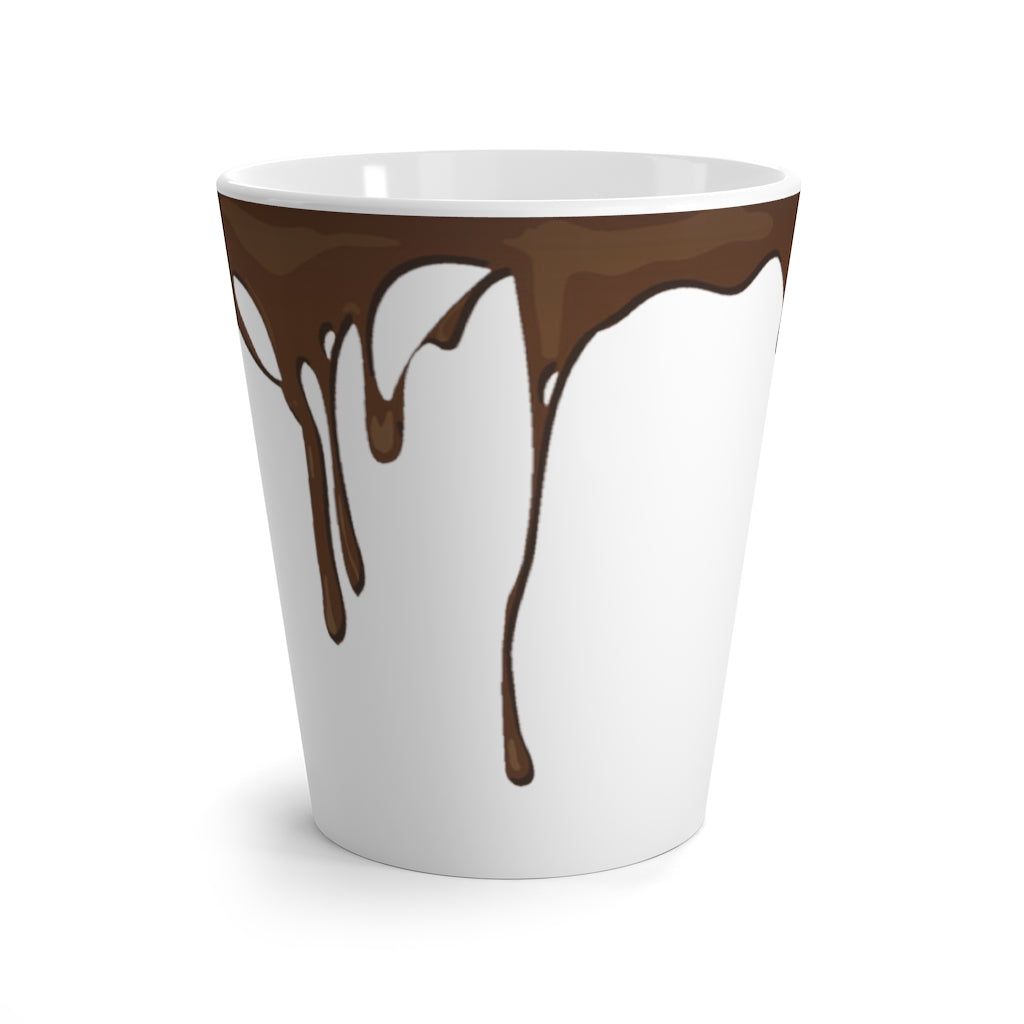 Dripped White Cloud Latte Mug from Vluxe by Lucky Nahum