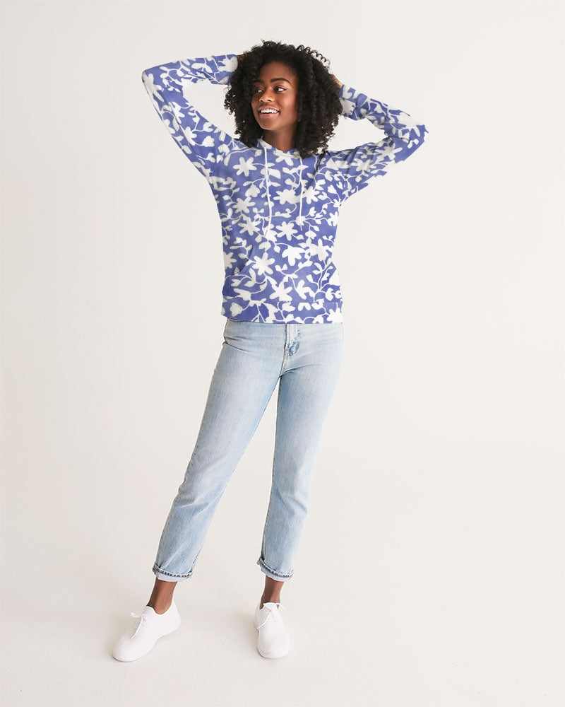 Camo Flower Sky Women's Hoodie