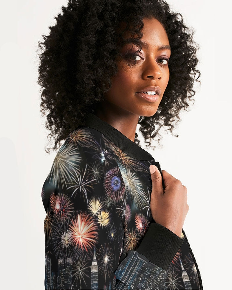 New York New York Women's Bomber Jacket | Always Get Lucky