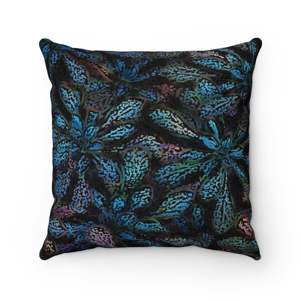 Desert Night Faux Suede Square Pillow