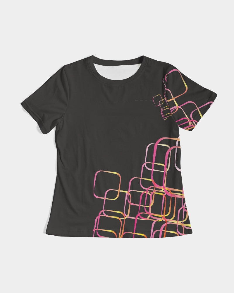 Palm Springs Soft Black Women's Tee | Always Get Lucky