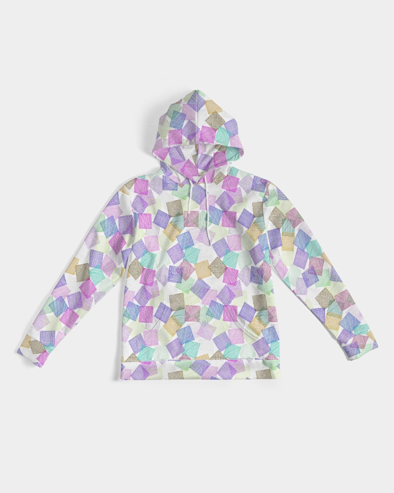 Boxes White Men's Hoodie
