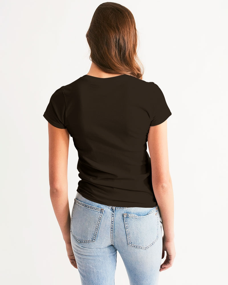 Caffeine Queen Black Women's Tee