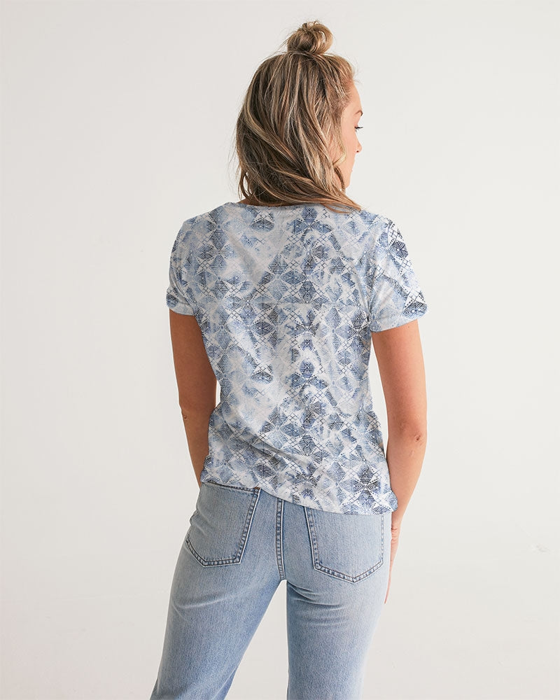 Pacific Dreams Women's V-Neck Tee