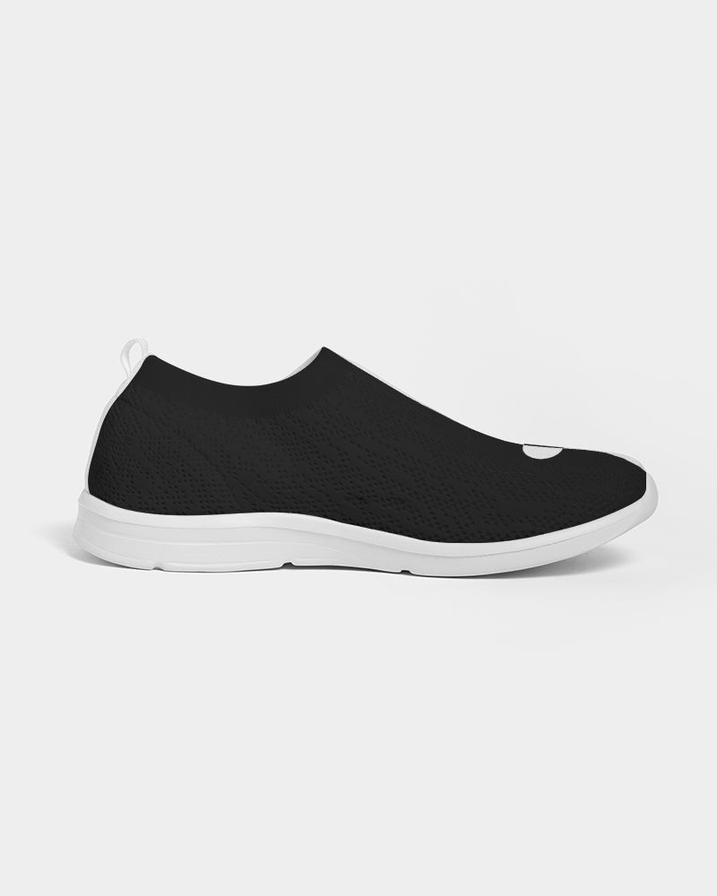 Guitar Style Black Men's Slip-On Flyknit Shoe