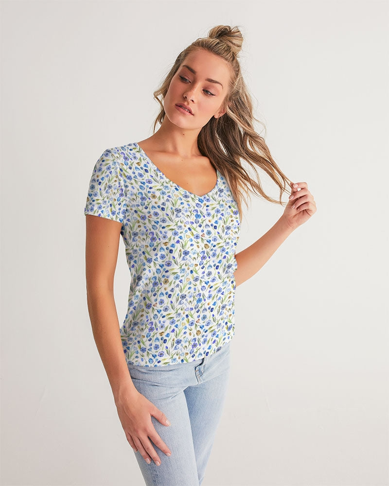 Positano Women's V-Neck Tee