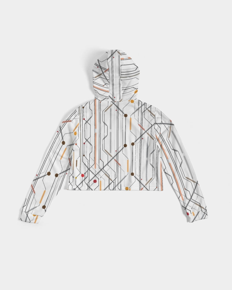 Circuit Women's Cropped Hoodie