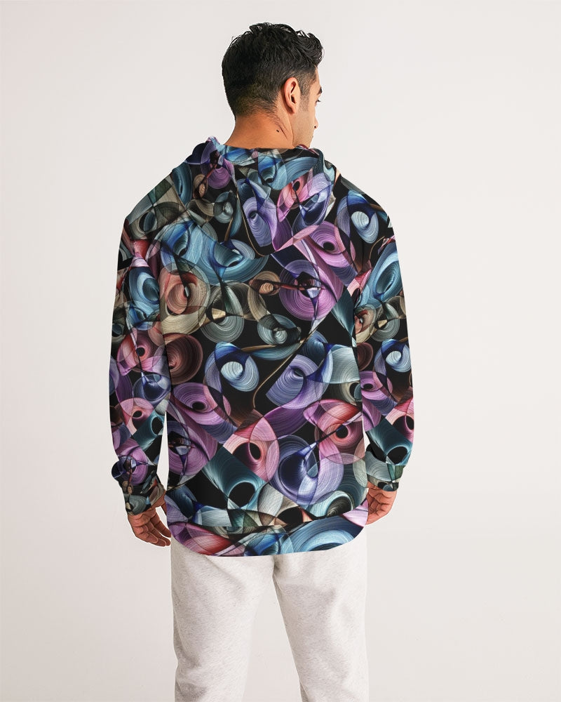 Salento Men's All-Over Print Hoodie