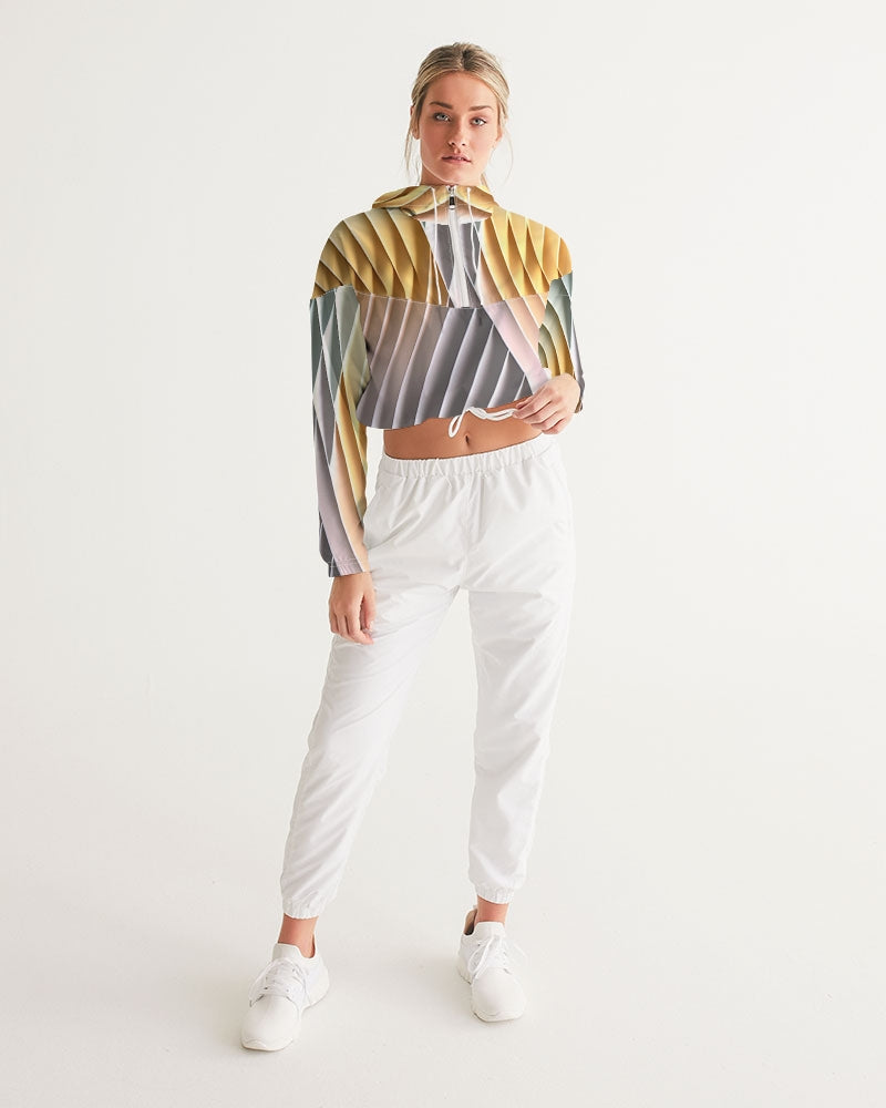 Futura Women's Cropped Windbreaker | Always Get Lucky