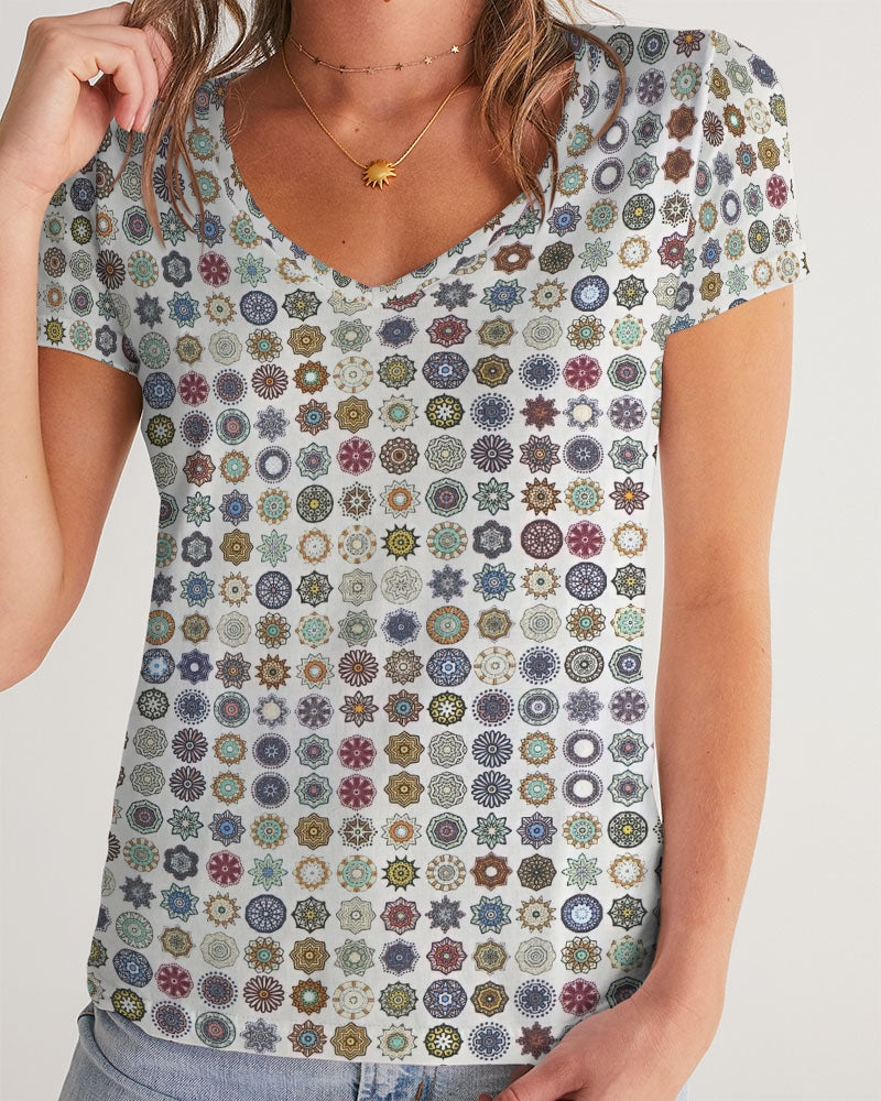 Gallipoli Women's V-Neck Tee | Always Get Lucky
