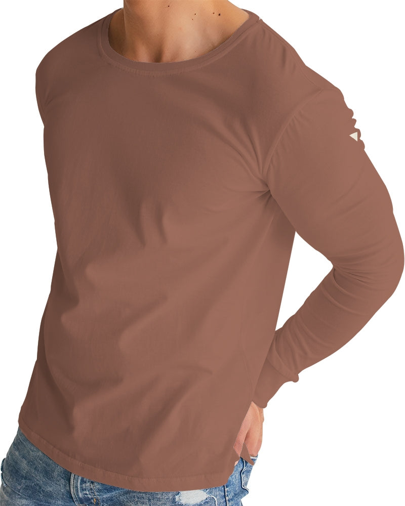 Solid State of Mind Terracotta Men's Long Sleeve Tee