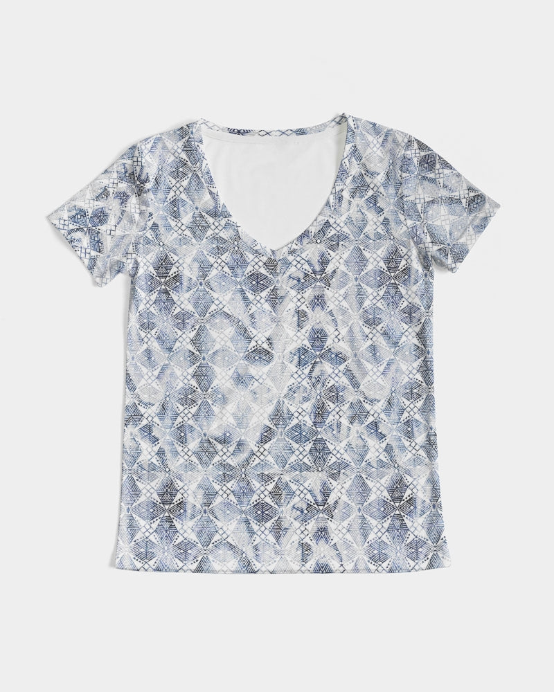 Pacific Dreams Women's V-Neck Tee