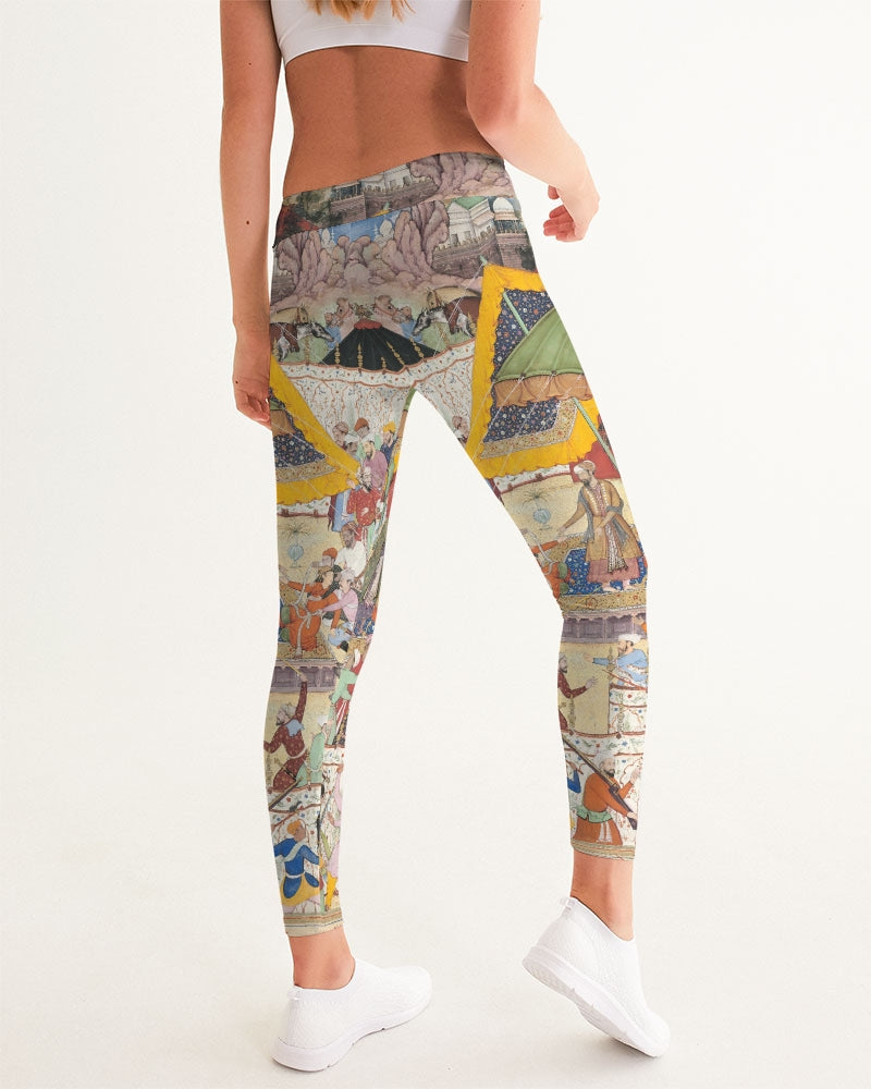 The Young Emperor Akbar Women's Yoga Pants | Always Get Lucky