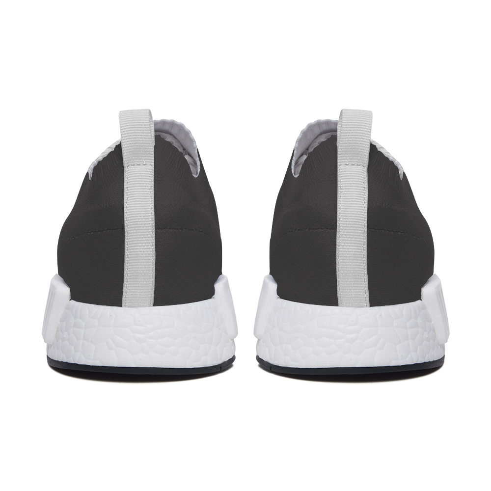 Split Gray Unisex Slip On Walking Shoes Lightweight Sneakers from Vluxe by Lucky Nahum