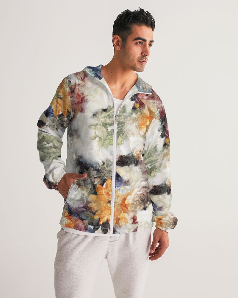 Faded Memory Men's Windbreaker | Always Get Lucky