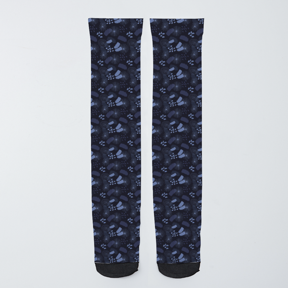 Lucky Camo Navy OTC Socks Unisex Breathable Socks | Always Get Lucky