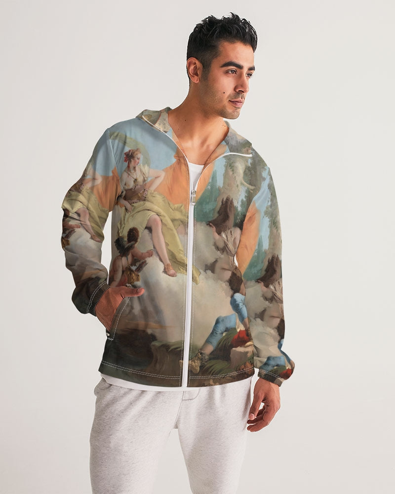 Classic Chilling Men's Windbreaker | Always Get Lucky