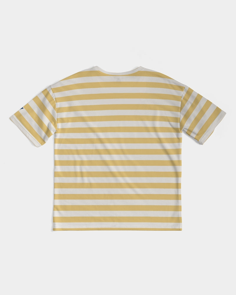 Classic Vluxe Yellow Stripe Men's Premium Heavyweight Tee