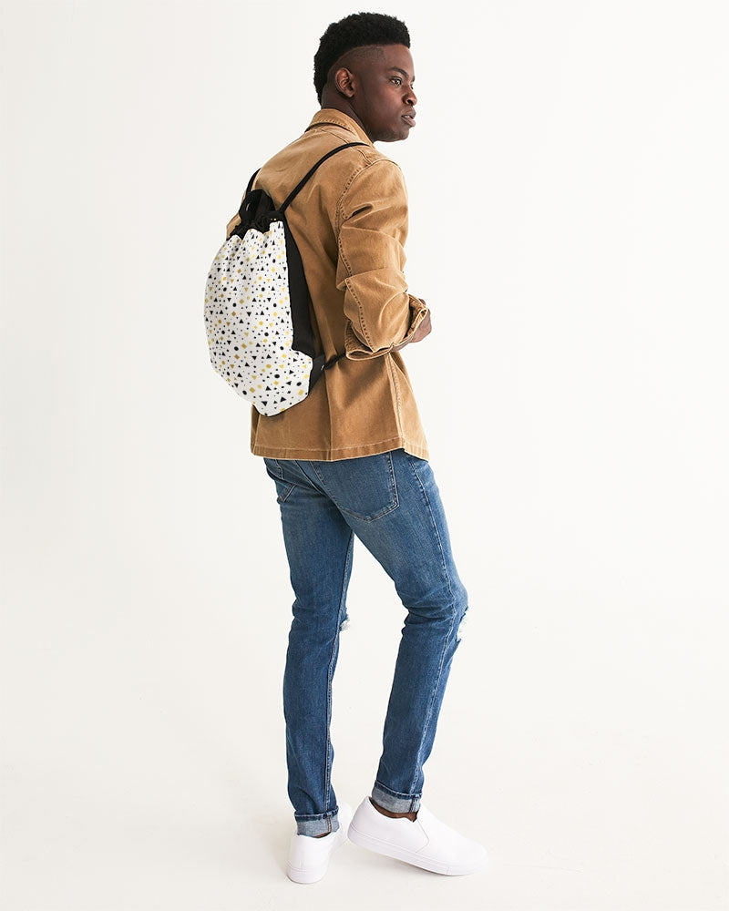 New Dots Canvas Drawstring Bag