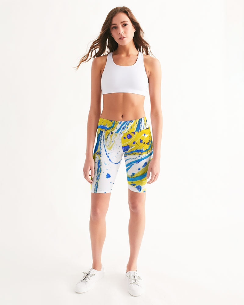 Splash Women's Mid-Rise Bike Shorts