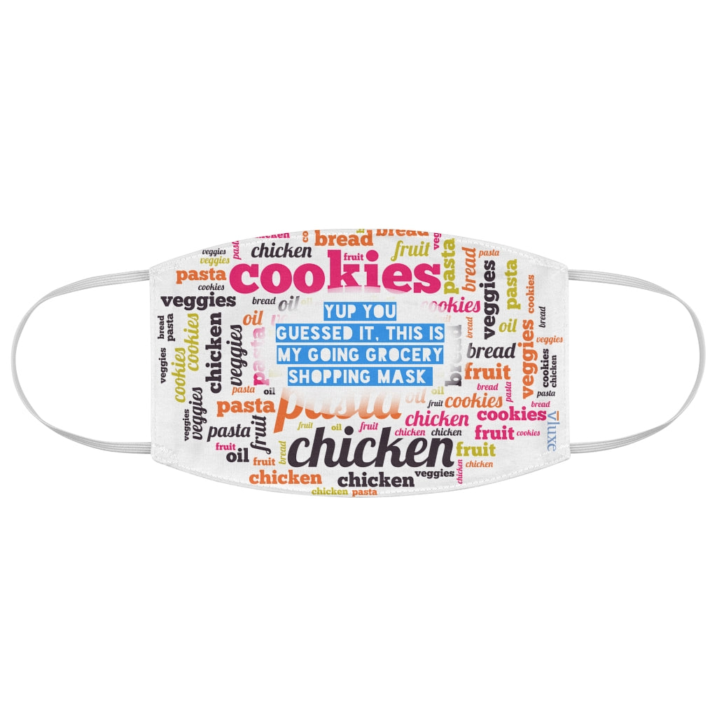 Grocery Double Layer Fabric Face Mask