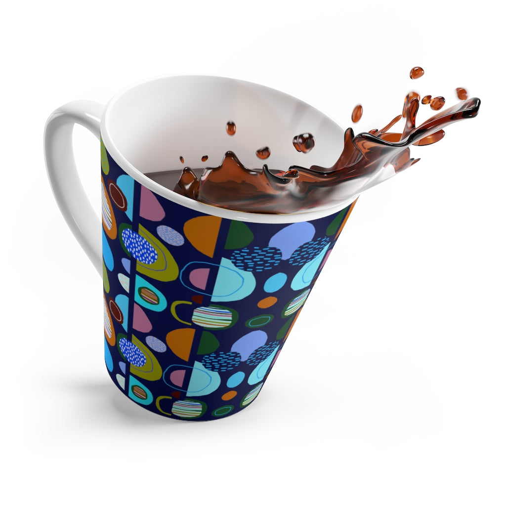 Jetsons Navy Latte Mug from Vluxe by Lucky Nahum