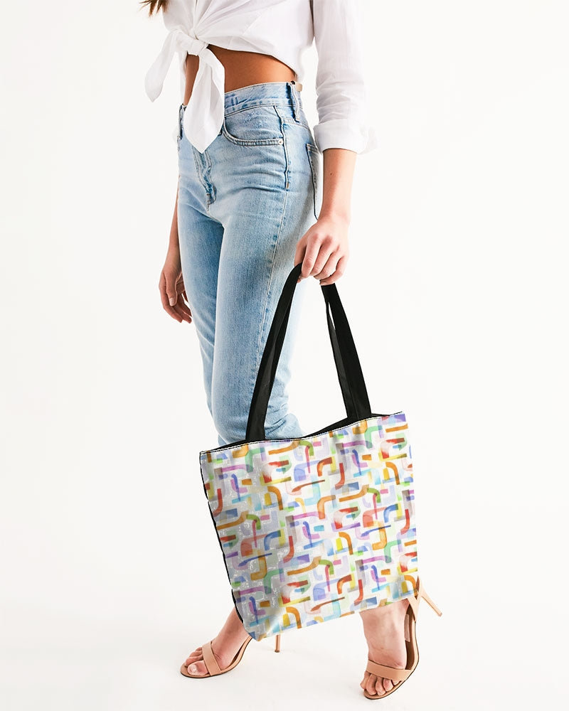 Boomerang Canvas Zip Tote