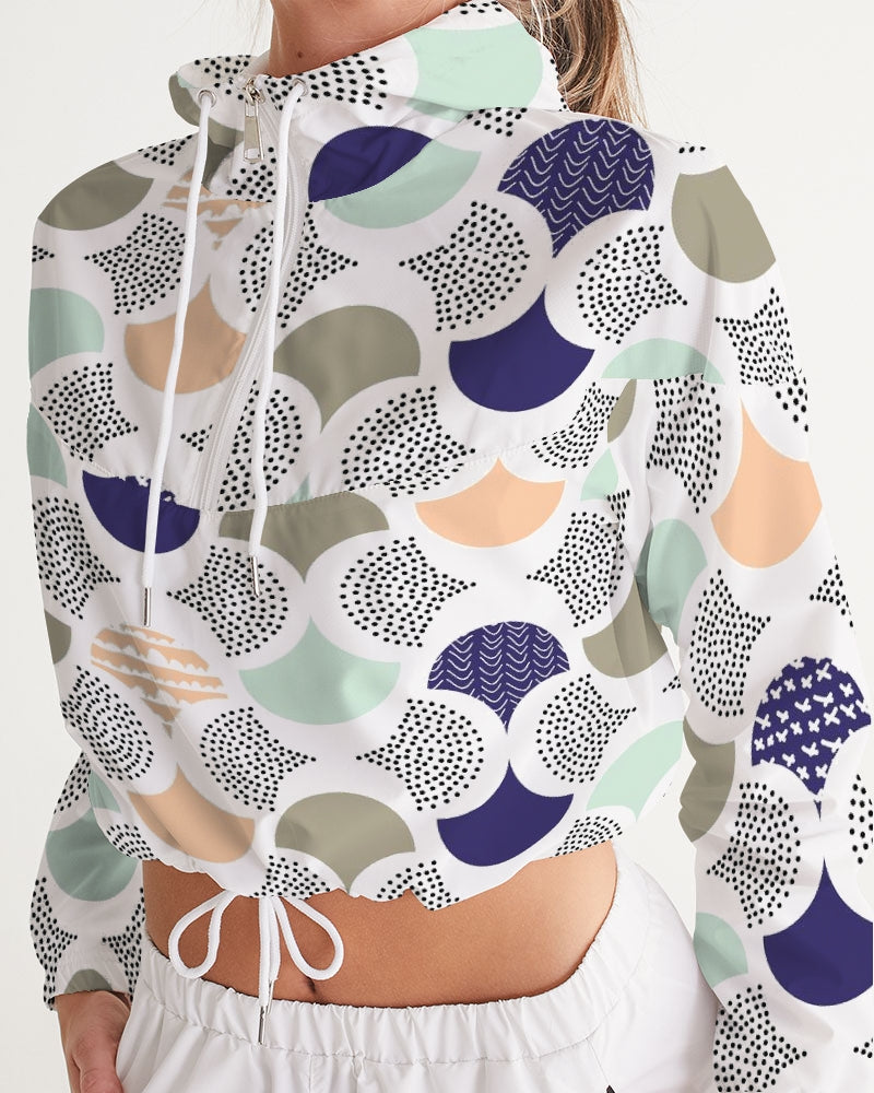 Shells Women's Cropped Windbreaker
