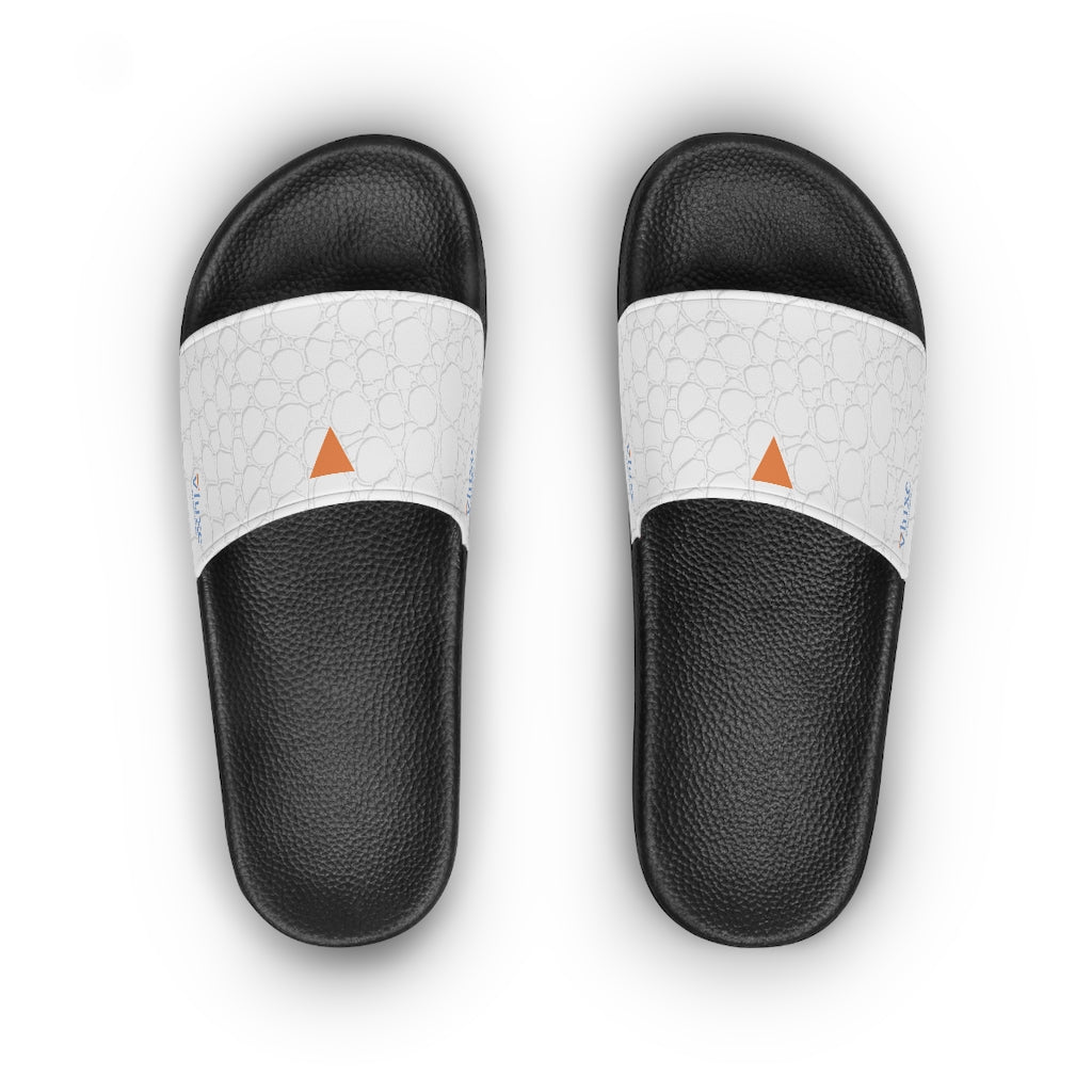 Salento White Women's Slide Sandals