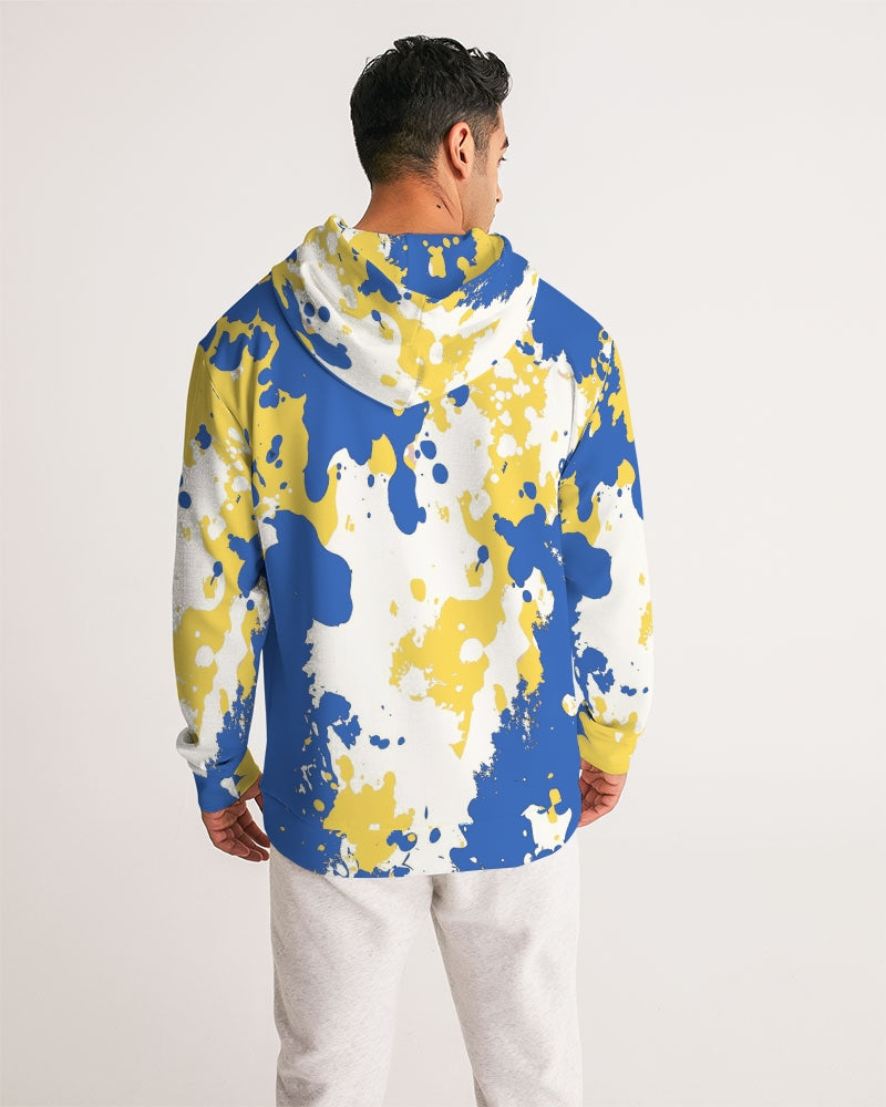 Ukrainaflage Men's Hoodie | Always Get Lucky