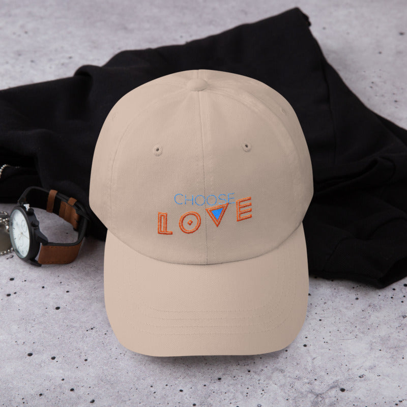 Choose Love Chino Cotton Twill Hat