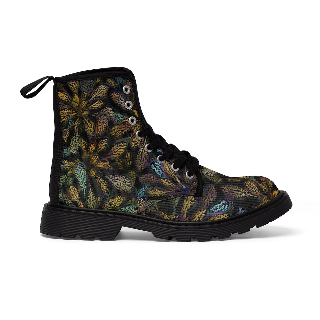 Desert Sunset Men's Canvas Boots