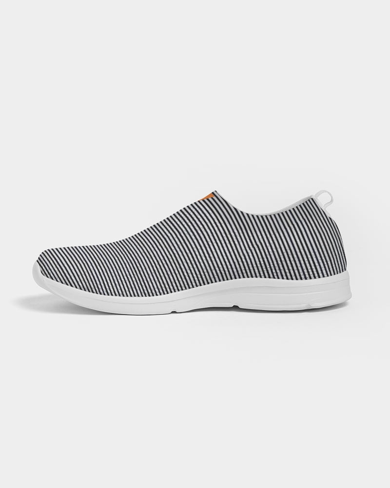 Zebra Men's Slip-On Flyknit Shoe