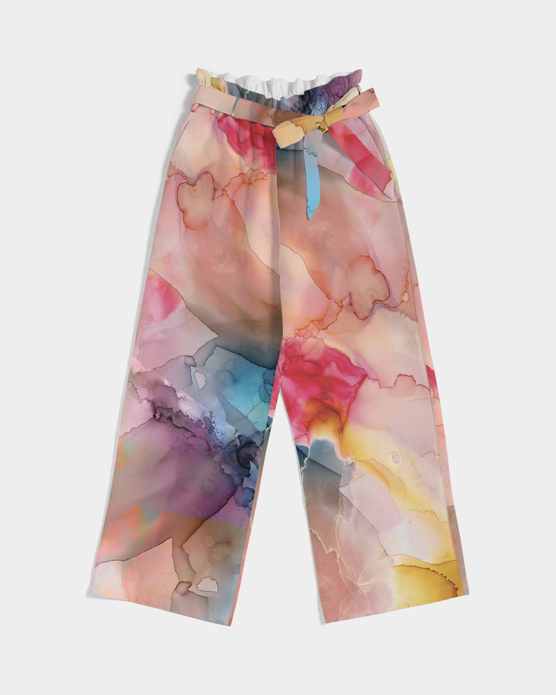 Smoke Gets in Your Eyes Women's High-Rise Wide Leg Pants | Always Get Lucky