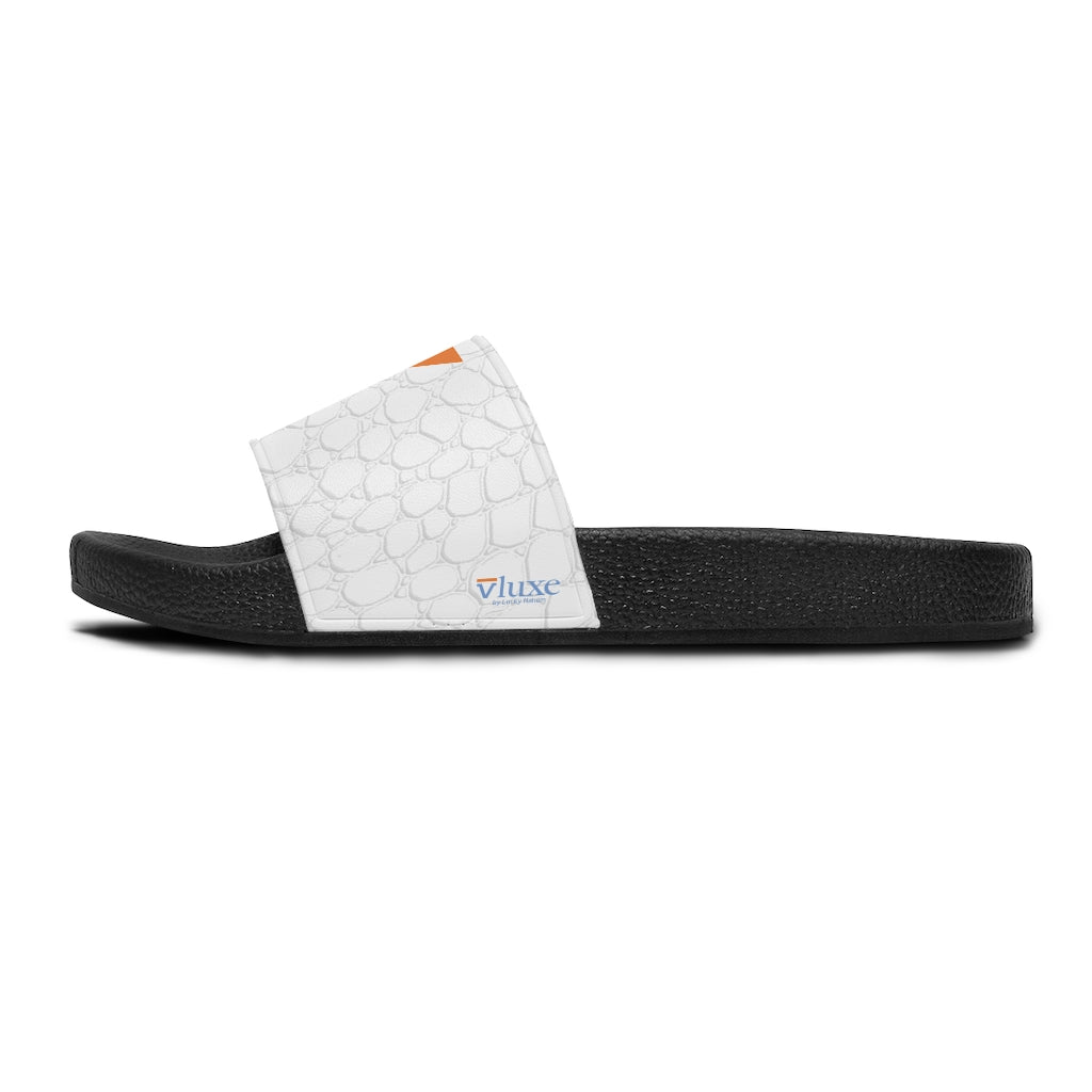 Salento White Women's Slide Sandals
