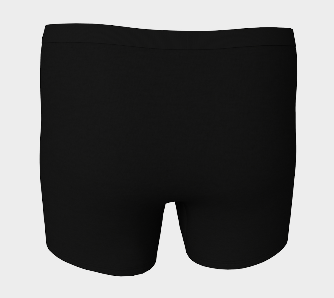 Lucky Lime Black/Red Men's Boxer Briefs