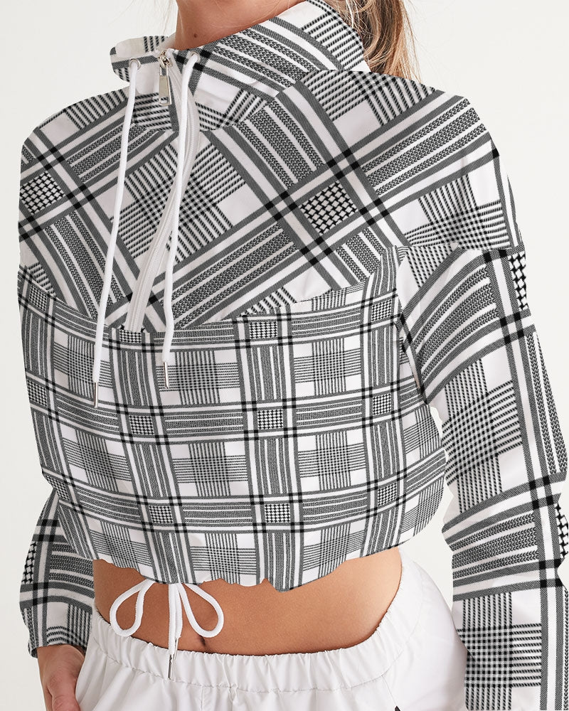Oxford Women's Cropped Windbreaker