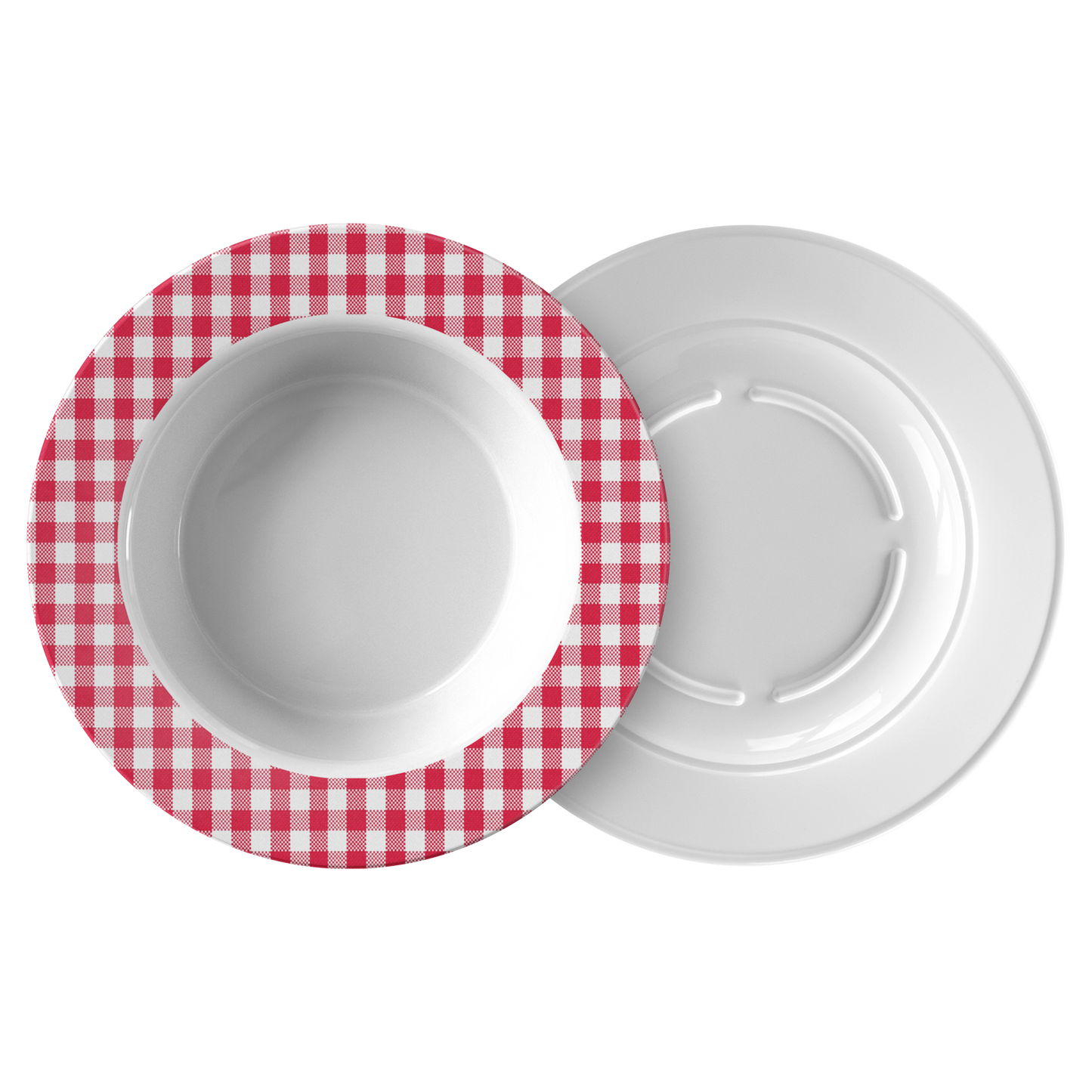 Sartorially Checked Berry Bowl