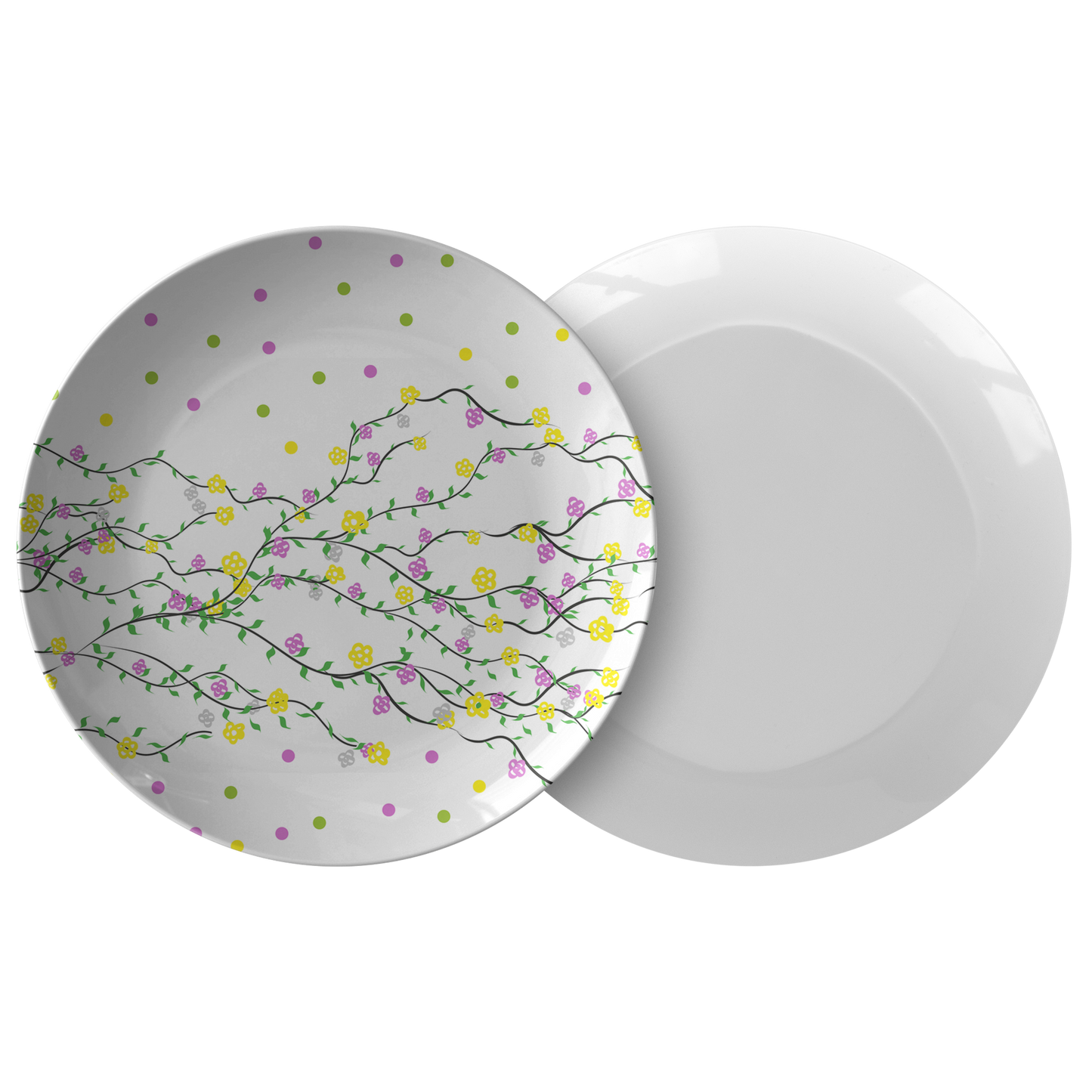 Spring Dinner Plate from Vluxe by Lucky Nahum