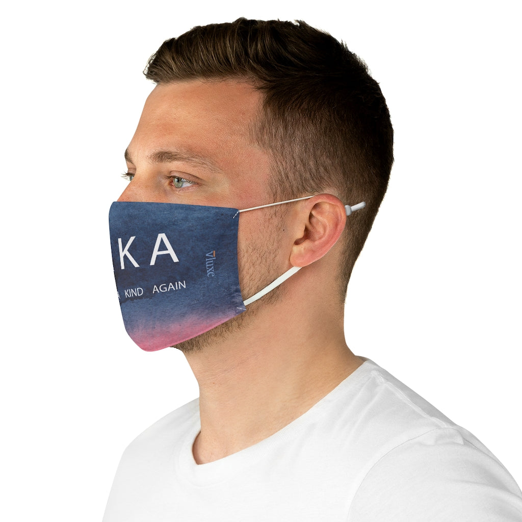Make America Kind Again Double Layer Fabric Face Mask from Vluxe by Lucky Nahum