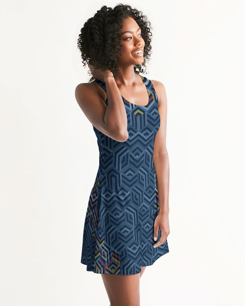 Hexagonic Women's Racerback Dress