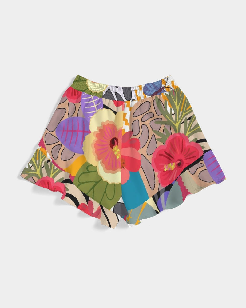 Bird of Paradise Women's Ruffle Shorts
