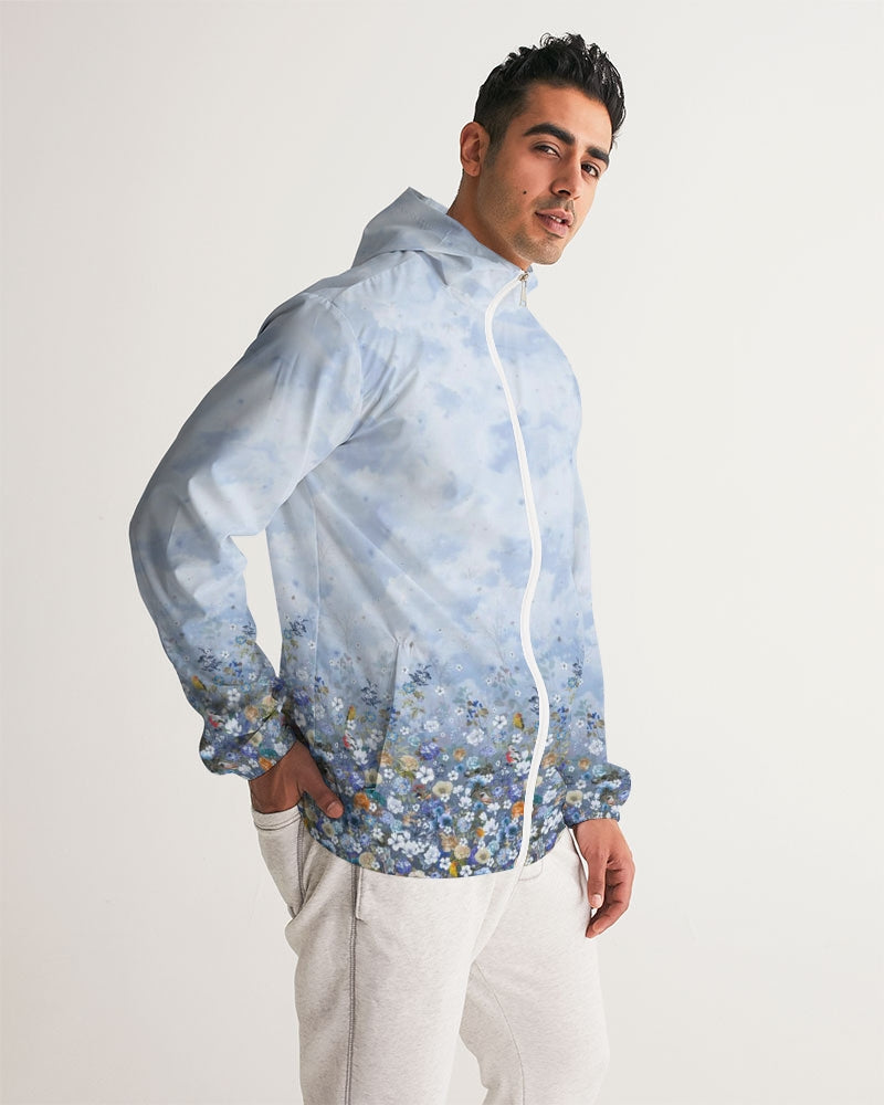 Floral Heavens Men's Windbreaker