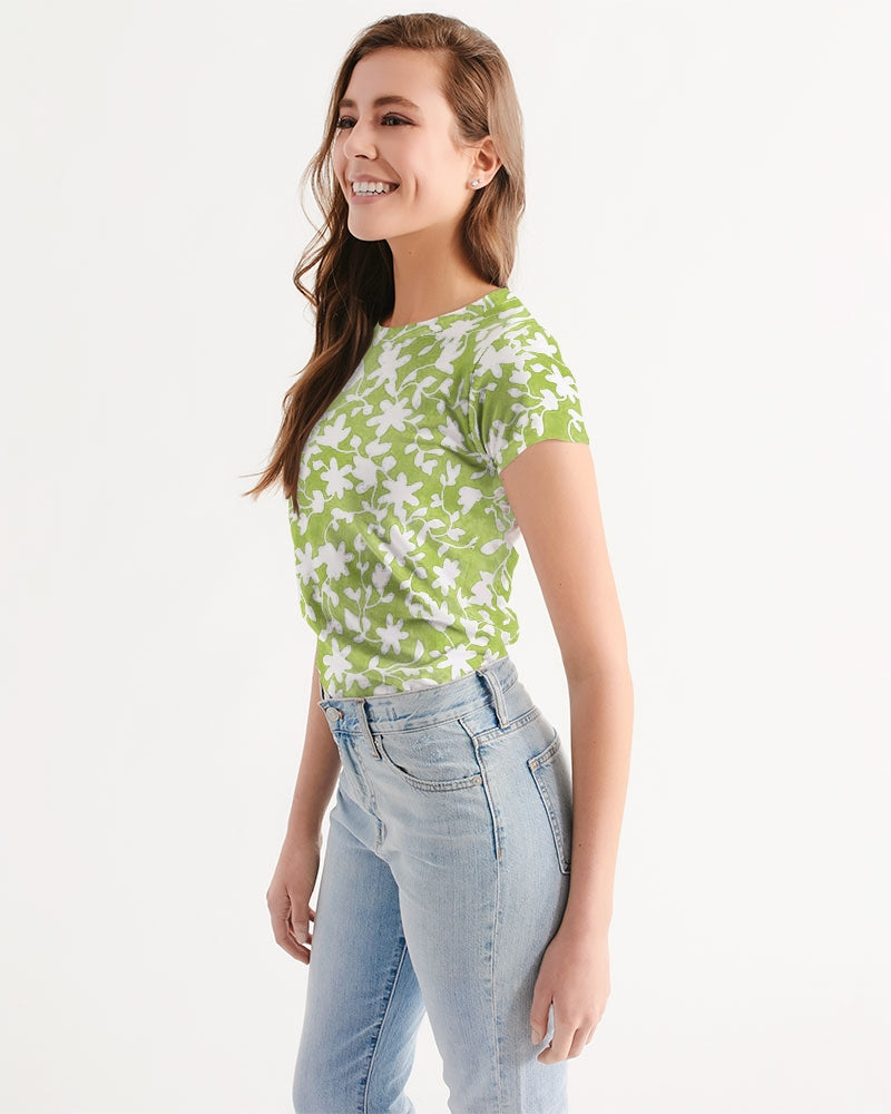 Camo Flower Grass Women's Tee