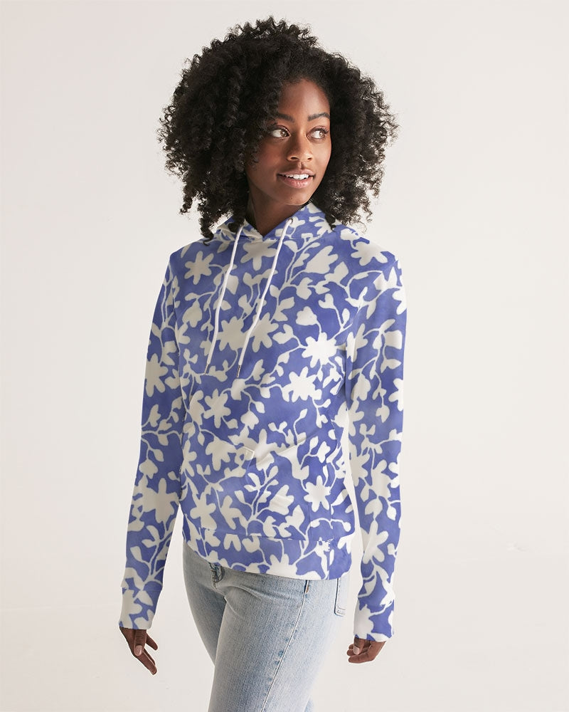 Camo Flower Sky Women's Hoodie