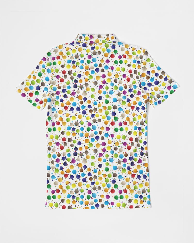 Happiness Men's Slim Fit Short Sleeve Polo | Always Get Lucky