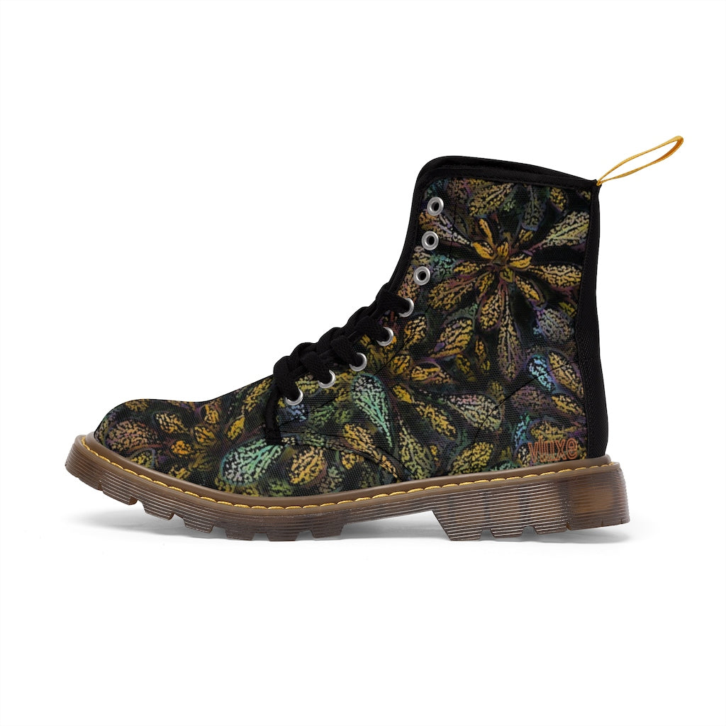 Desert Sunset Men's Canvas Boots