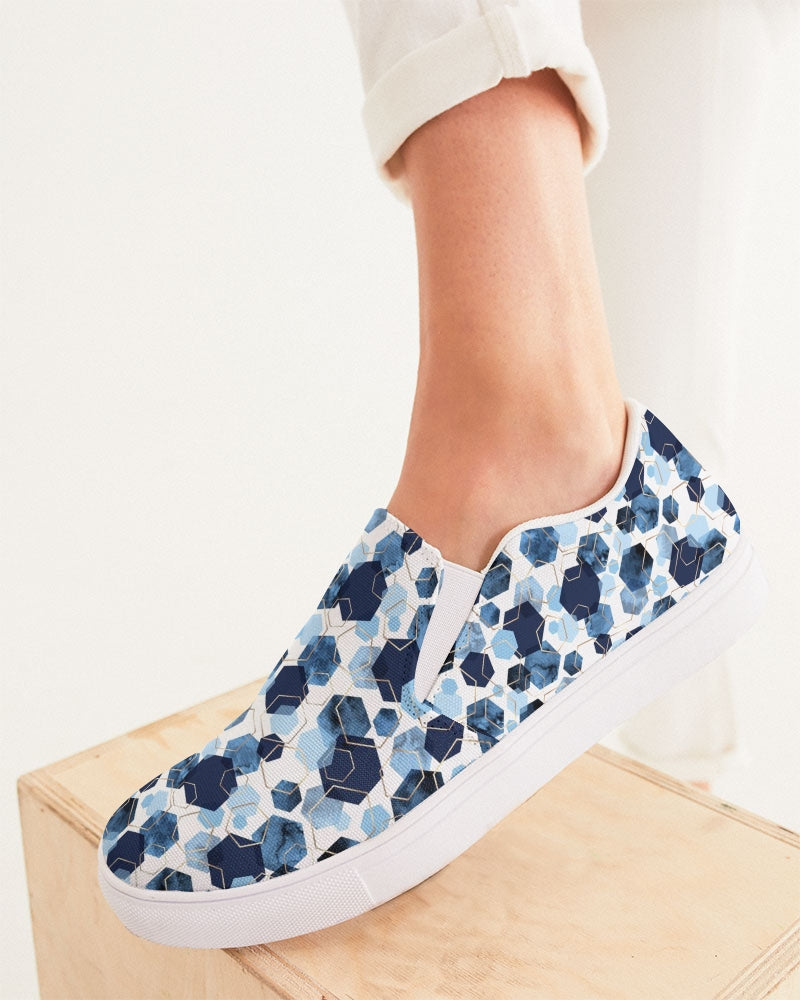 Night Diamonds Women's Slip-On Canvas Shoe