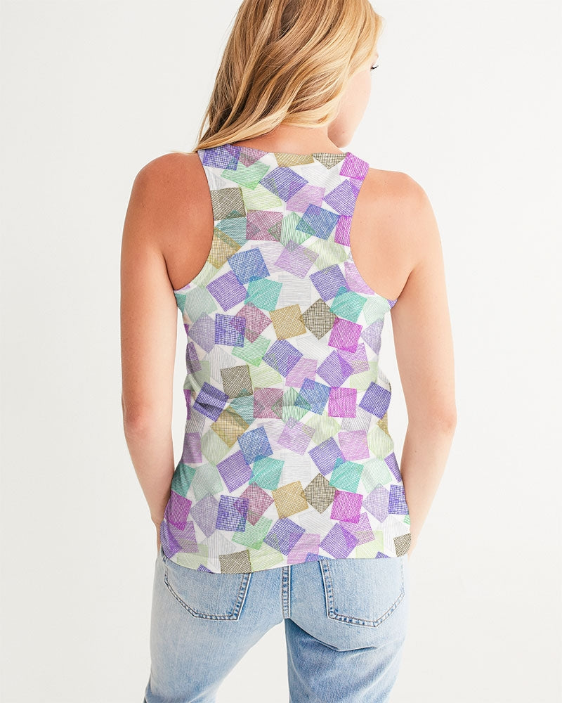 Boxes White Women's Tank