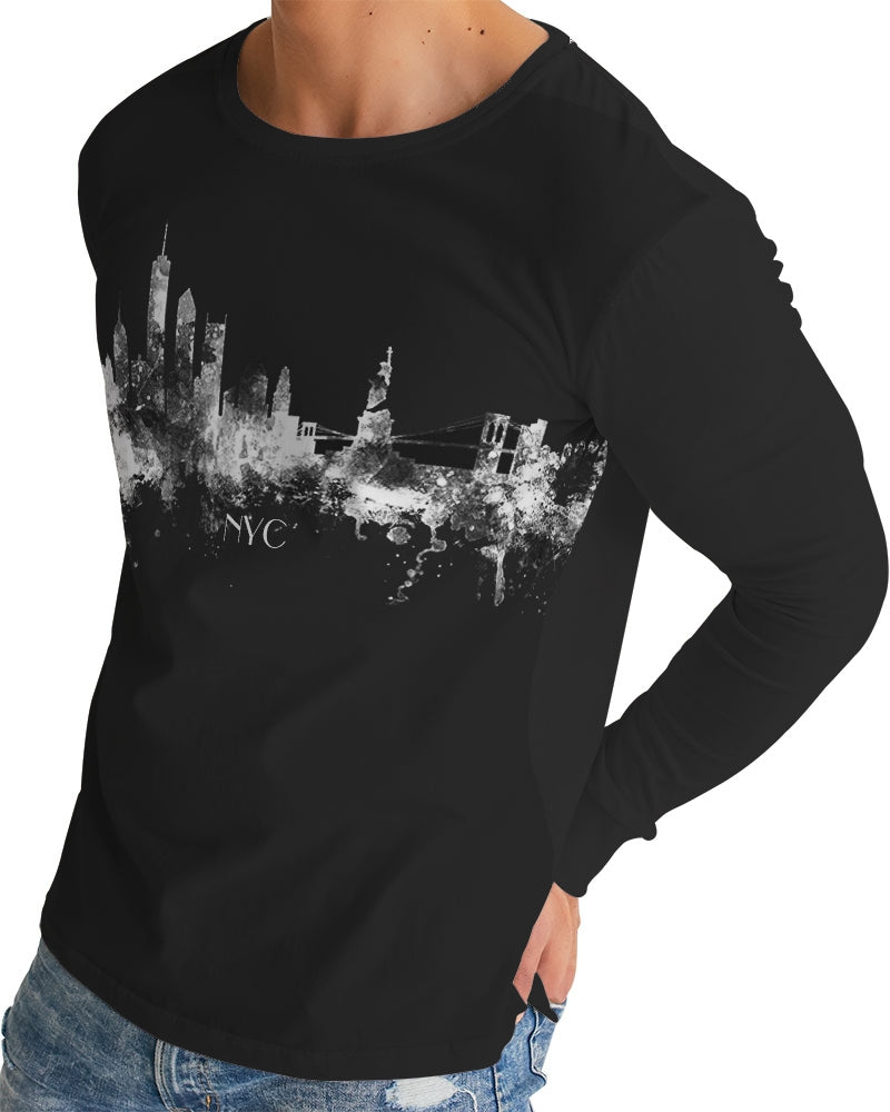 NYC Men's Long Sleeve Tee | Always Get Lucky